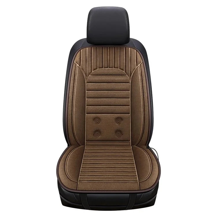 G-4S Heated Car Seat Covers Winter Heating 12V Car Seat Warmer Pad with Backrest