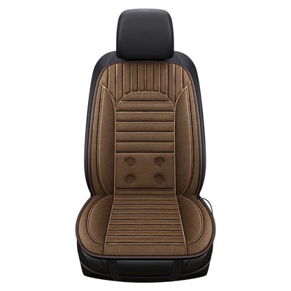 G-4S Heated Car Seat Covers Winter Heating 12V Car Seat Warmer Pad with Backrest