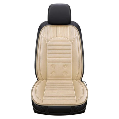 G-4S Heated Car Seat Covers Winter Heating 12V Car Seat Warmer Pad with Backrest