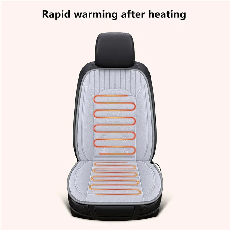 G-4S 2Pcs / Set 12V Car Seat Heating Cushion for Winter Heated Seat Covers with Backrest
