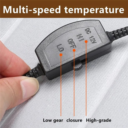 G-4S 2Pcs / Set 12V Car Seat Heating Cushion for Winter Heated Seat Covers with Backrest