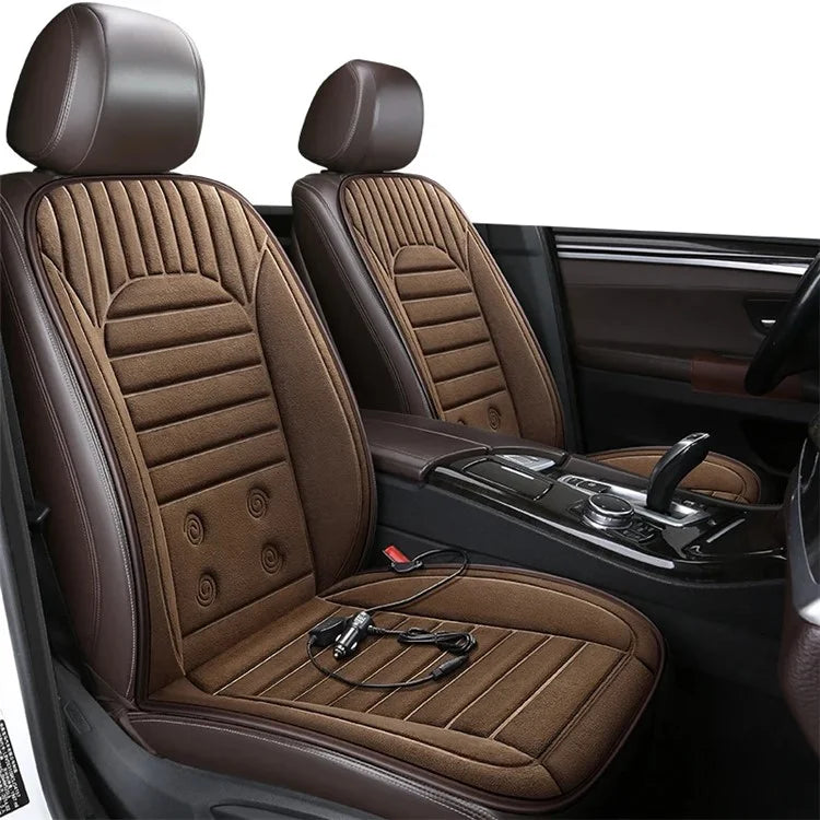 G-4S 2Pcs / Set 12V Car Seat Heating Cushion for Winter Heated Seat Covers with Backrest