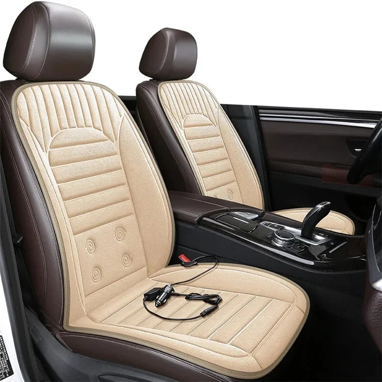 G-4S 2Pcs / Set 12V Car Seat Heating Cushion for Winter Heated Seat Covers with Backrest