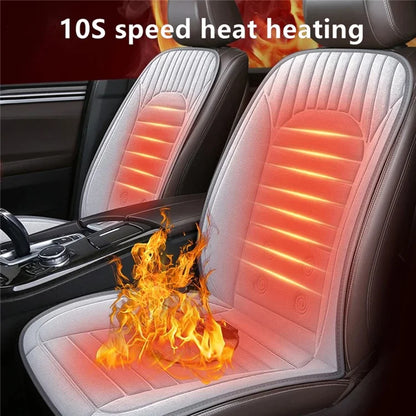G-4S 2Pcs / Set 12V Car Seat Heating Cushion for Winter Heated Seat Covers with Backrest