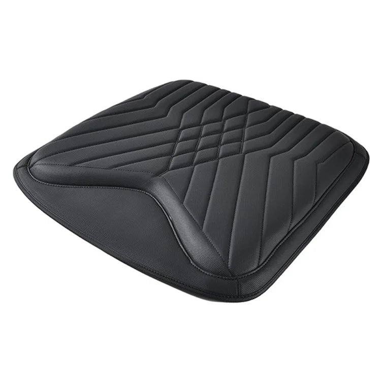 TK036 Nappa Texture PU Leather + Memory Foam Car Seat Cushion Non-slip Seat Pad
