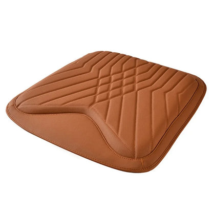 TK036 Nappa Texture PU Leather + Memory Foam Car Seat Cushion Non-slip Seat Pad