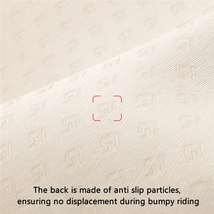 ANJUNY Driver+Passenger Side Car Electric Heated Seat Cushion Leather+Velvet+Sponge Winter Seat Heating Pad