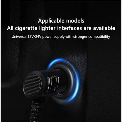 ANJUNY Car Electric Heated Seat Cushion Leather+Velvet+Sponge Winter Seat Heating Pad with Backrest