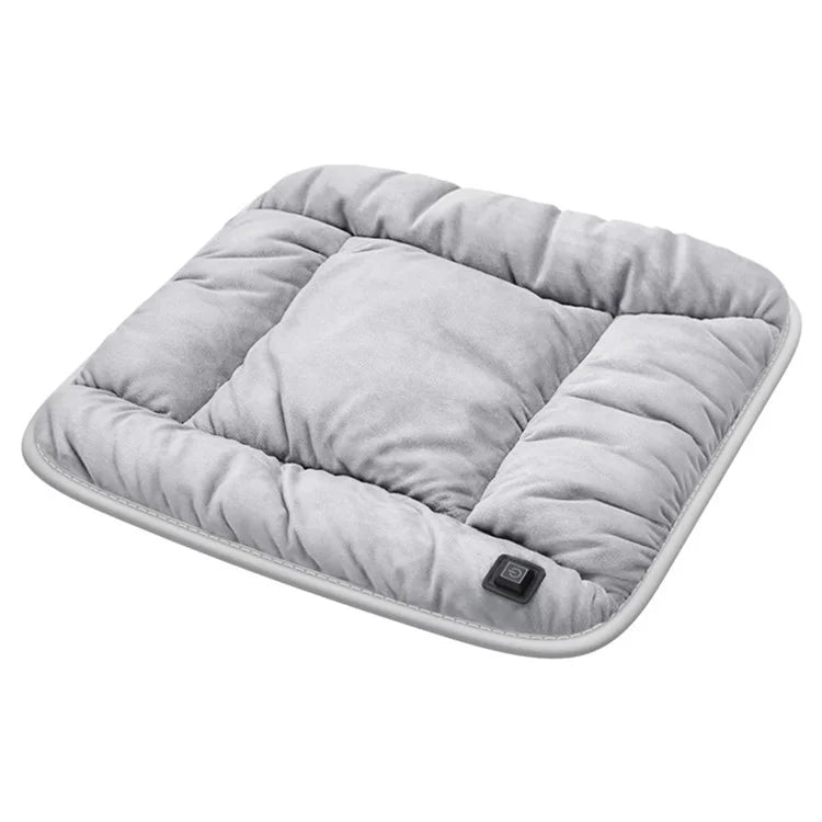 ANJUNY 4 Levels Heating Car Seat Cushion Cover USB Charging Winter Seat Heater Warmer
