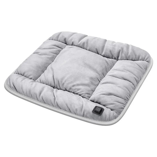 ANJUNY 4 Levels Heating Car Seat Cushion Cover USB Charging Winter Seat Heater Warmer