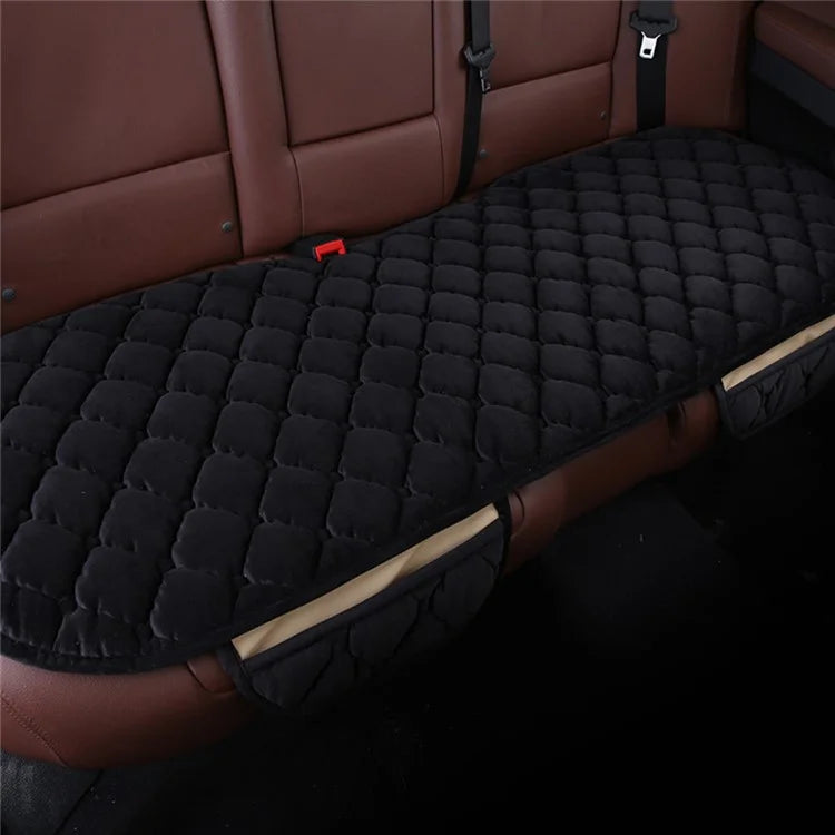 xdg-02 3Pcs / Set Car Front Rear Seat Mat Warm Anti-slip Vehicle Seat Cushions