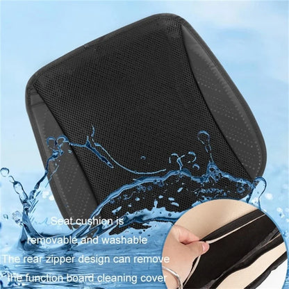 USB Car Seat Summer Cooler Breathable Ice Silk Seat Cushion ( Built-in 8 Fans)
