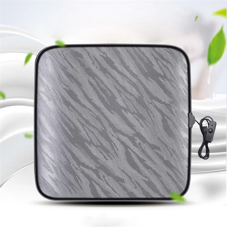 Portable USB Heated Car Seat Cushion Fast Heating Car Seat Mat for Winter Driving Car Accessory