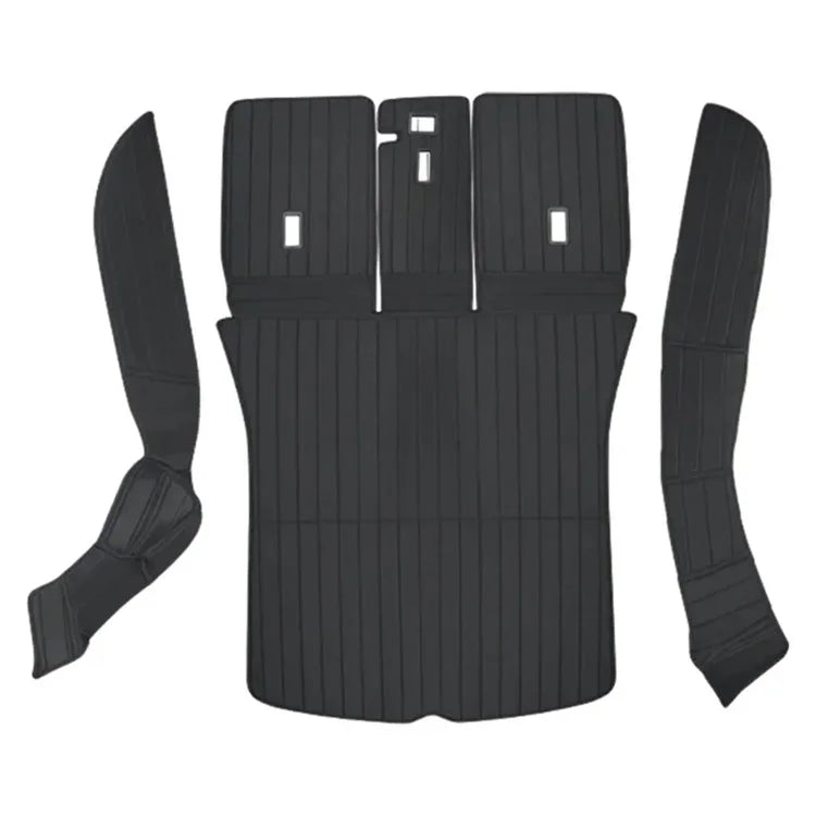 TSL1093 3Pcs / Set For Model Y Car Oxford Cloth Rear Trunk Mat Cushion Cargo Liner