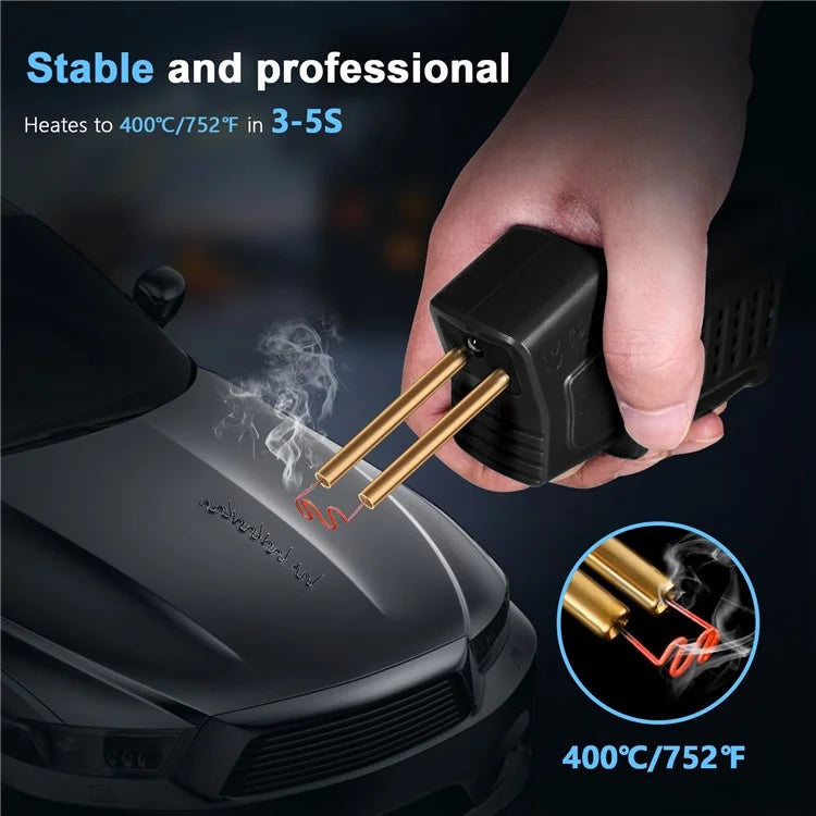 HLW-500 50W Mini Handheld Welding Gun Car Bumper Repair Welding Tool