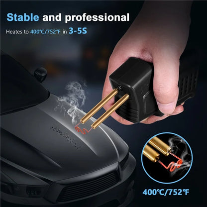 HLW-500 50W Mini Handheld Welding Gun Car Bumper Repair Welding Tool
