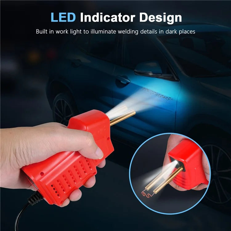 HLW-500 50W Mini Handheld Welding Gun Car Bumper Repair Welding Tool