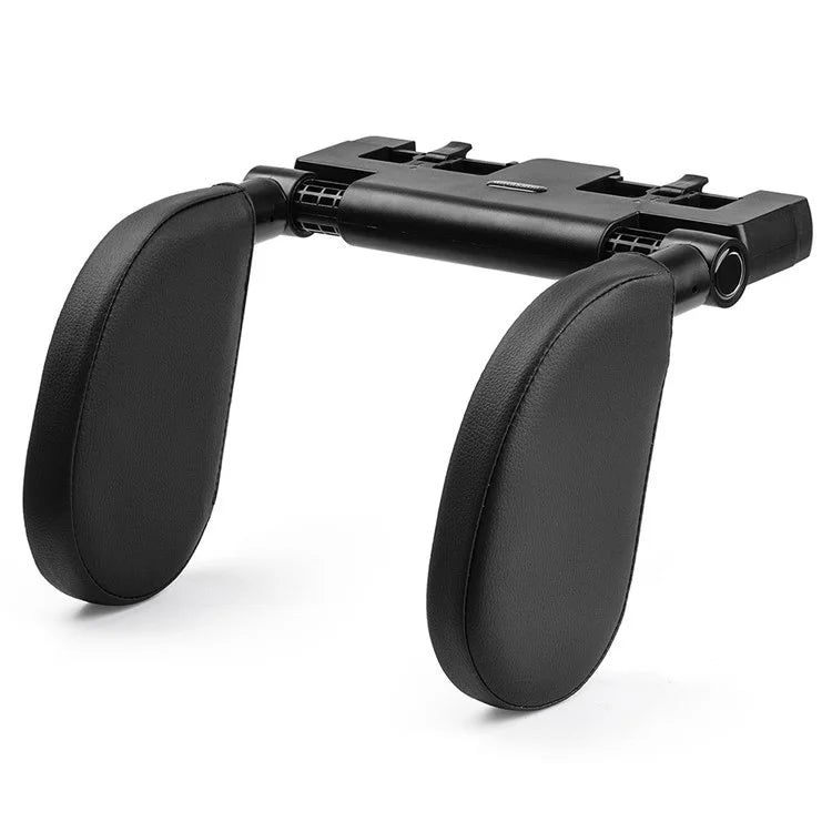 A05 Car Headrest Two Side Pillow Children Adult Car Seat Memory Foam Head Rest Cushion with Hook