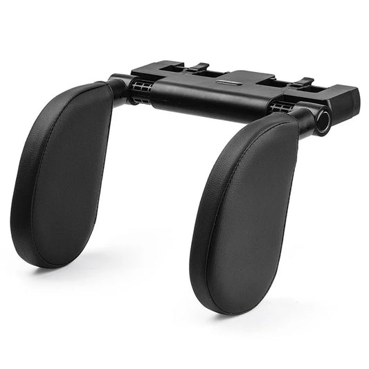 A05 Car Headrest Two Side Pillow Children Adult Car Seat Memory Foam Head Rest Cushion with Hook