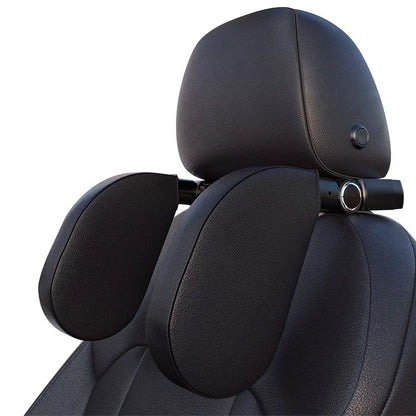 A05 Car Headrest Two Side Pillow Children Adult Car Seat Memory Foam Head Rest Cushion with Hook