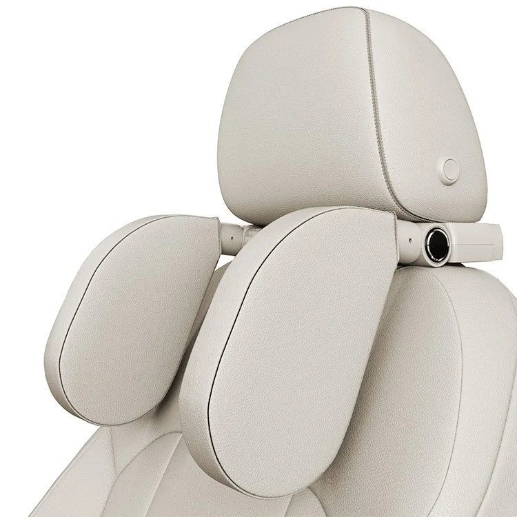 A05 Car Headrest Two Side Pillow Children Adult Car Seat Memory Foam Head Rest Cushion with Hook