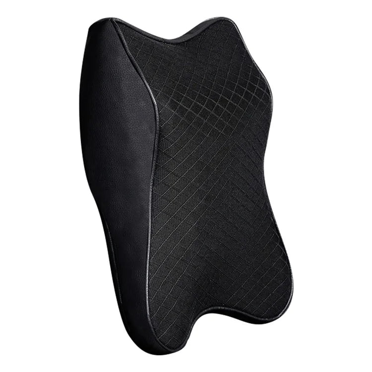 TS000512 For Model 3 / Y / S / X Memory Foam Lumbar Support Cushion Car Headrest Neck Pillow