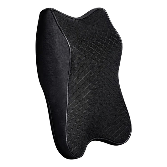 TS000512 For Model 3 / Y / S / X Memory Foam Lumbar Support Cushion Car Headrest Neck Pillow