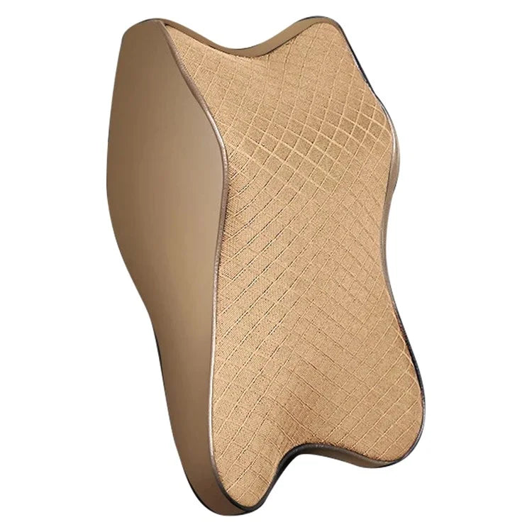 TS000512 For Model 3 / Y / S / X Memory Foam Lumbar Support Cushion Car Headrest Neck Pillow