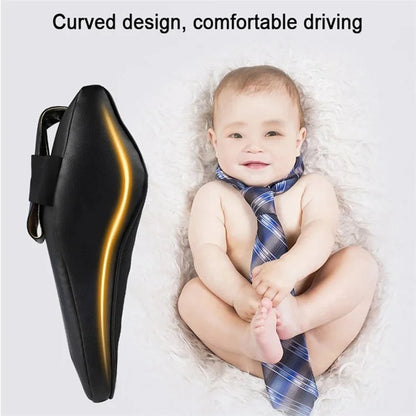 TS000512 For Model 3 / Y / S / X Memory Foam Lumbar Support Cushion Car Headrest Neck Pillow