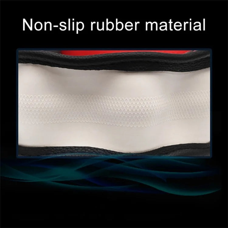 38cm Round Car Steering Wheel Cover Breathable Imitation Leather Steering Wheel Sleeve Line