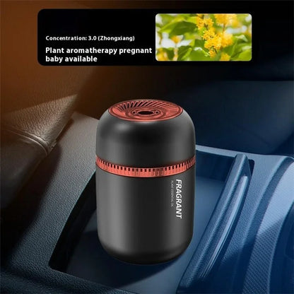 Home Car Solid Perfume Round Ornament Toilet Room Vehicle Air Freshener Solid Perfume