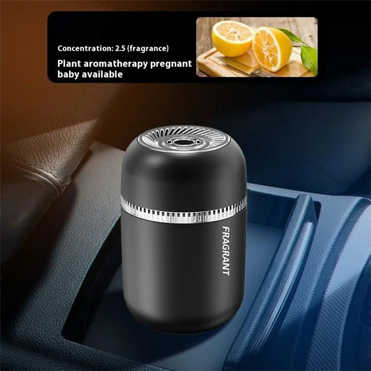 Home Car Solid Perfume Round Ornament Toilet Room Vehicle Air Freshener Solid Perfume