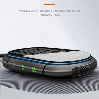 Negative Ion Car Air Purifier Smoke Smell Remover Odor Eliminator with 2 Aroma Diffuser Sticks