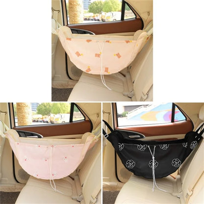 Oxford Cloth Rear Seat Sundries Bag Car Hammock Storage Bag Backseat Organizer