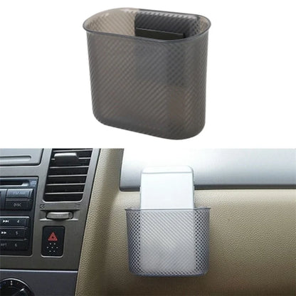 3R 2104 8.5x3.5x8.5cm Adhesive Storage Box Silicone+ABS Car Mounted Storage Case