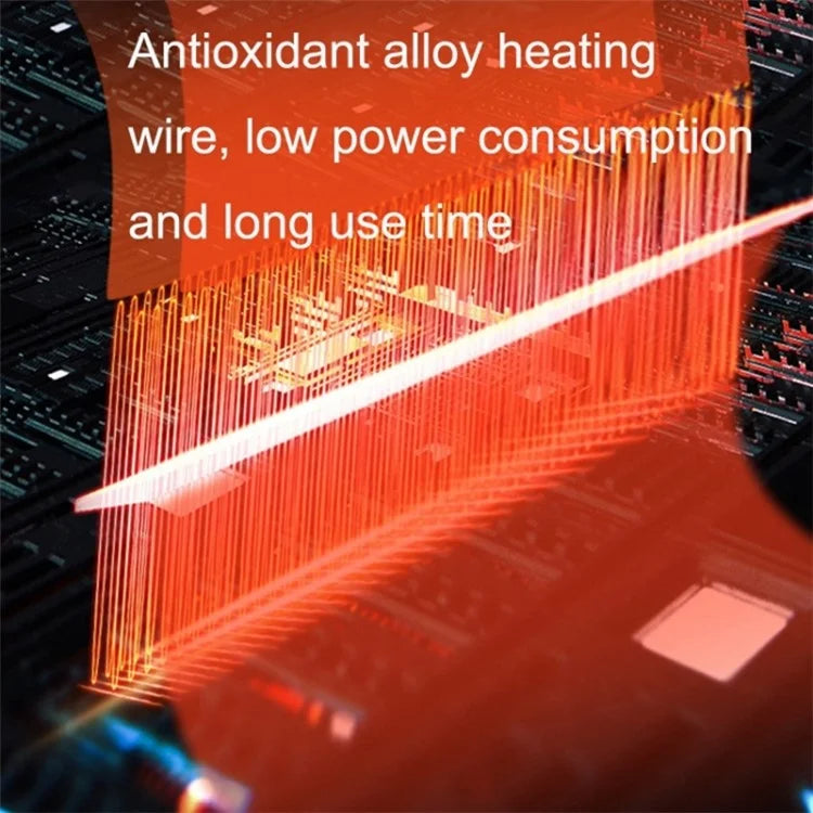 12V Mini Car Heating Fan Car Windshield Defrosting Defogging ABS Heater Vehicle Interior Heating Device