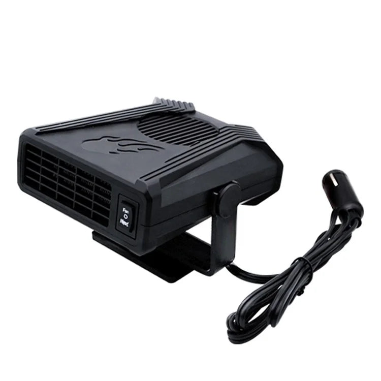 12V Mini Car Heating Fan Car Windshield Defrosting Defogging ABS Heater Vehicle Interior Heating Device