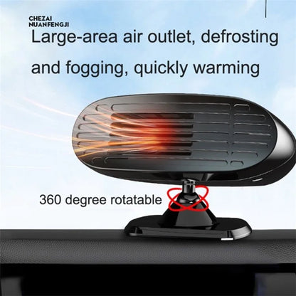 FL-002 24V Mini Car Windshield Defrosting Defogging Heater Winter Vehicle Interior Heating Fan