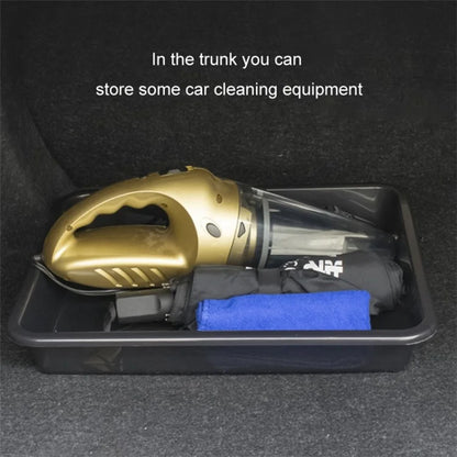 Size S Multifunctional Car Rear Seat Storage Tray Shoe Holder Home Teacup Organizer, 328x249x51mm