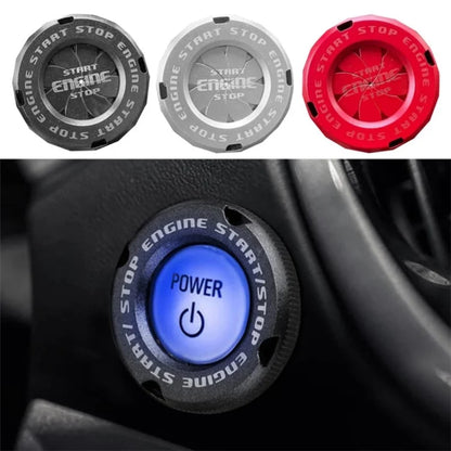 Car Start Stop Engine Button Switch One-key Start Button Engine Ignition Switch Cover