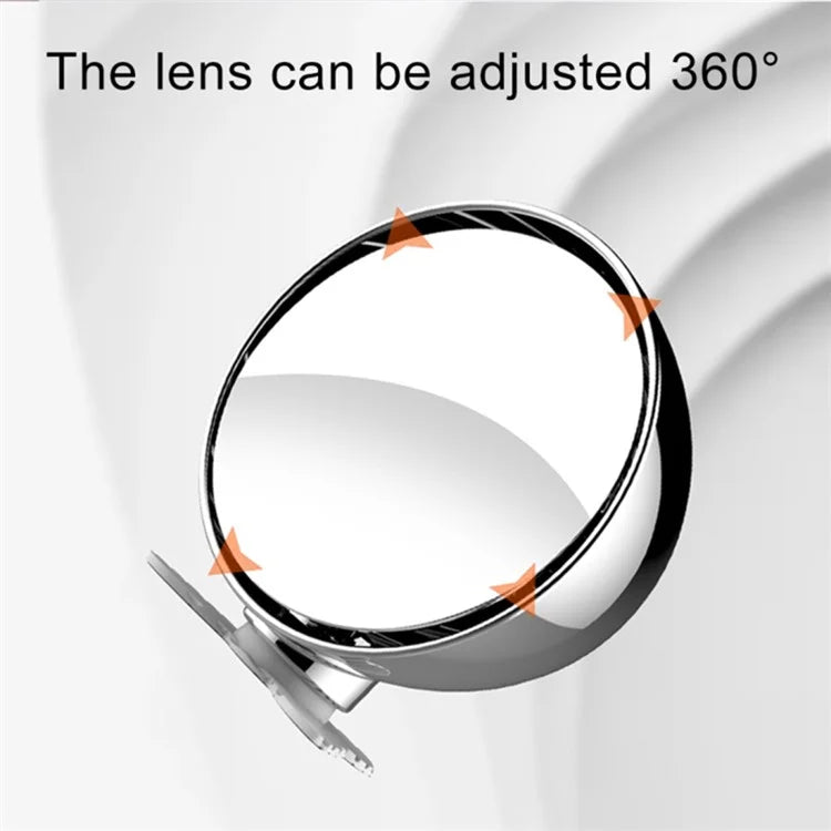 3R 045 70mm Safety Driving Car Blind Spot Mirror Wide Angle 360 Degree Adjustable Clear Rearview Mirror