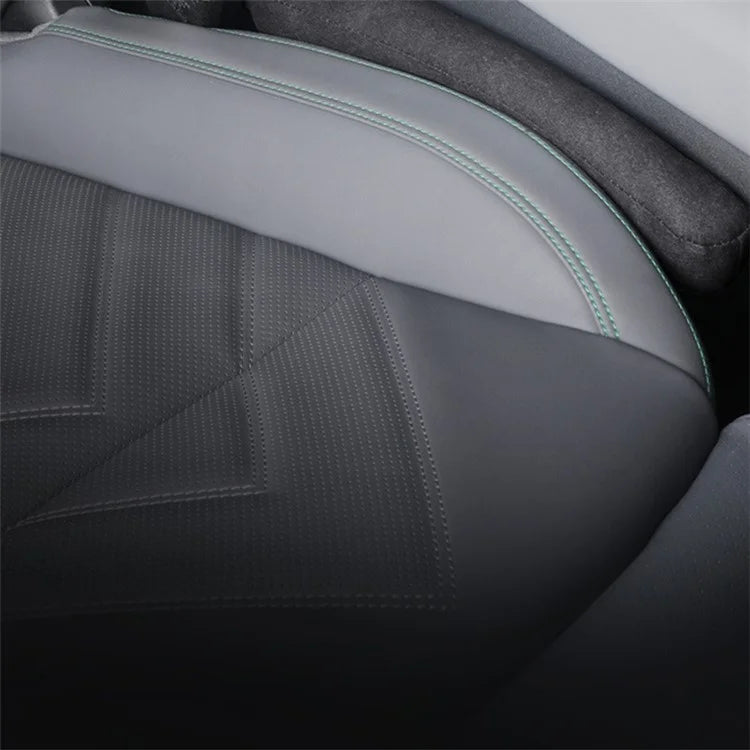 SNBLO 1 Pair Car Seat Gap Filler Suede Seat Gap Plug Leak-proof Strip