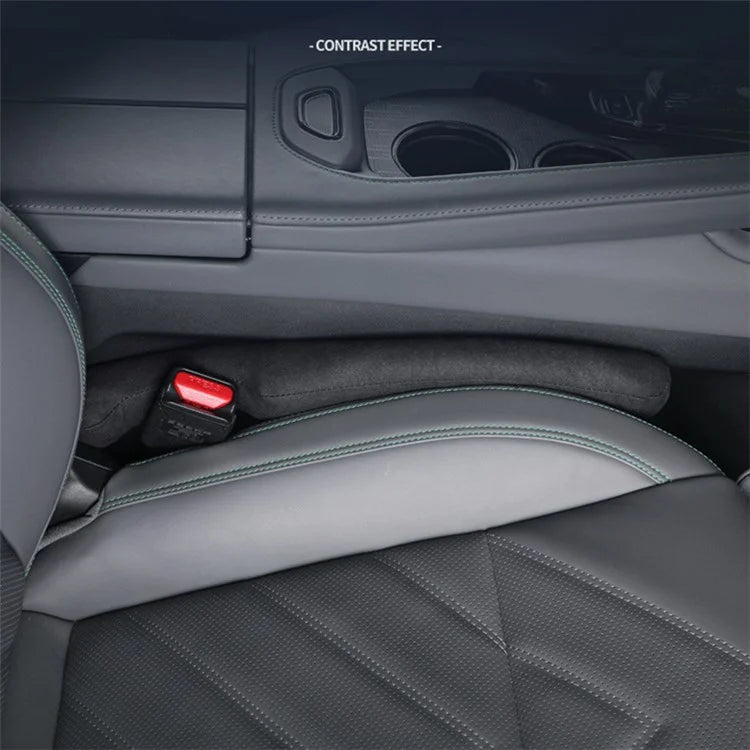 SNBLO 1Pc Car Seat Gap Filler Plug Leak-proof Suede Car Seat Gap Pad Strip