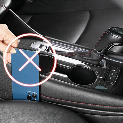 SNBLO 1 Pair Microfiber Leather Car Seat Seam Filling Strip Vehicle Seat Gap Filler Strip