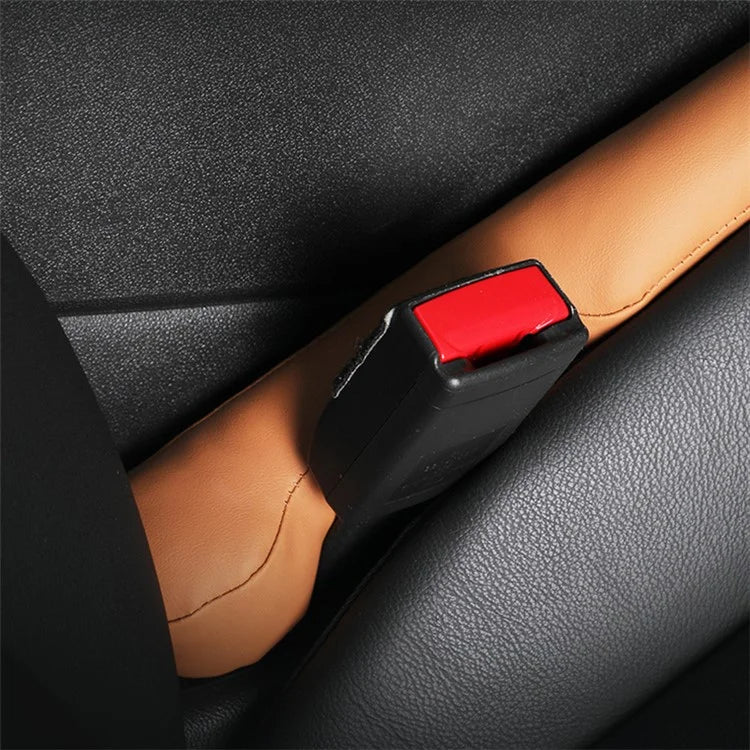 SNBLO 1 Pair Microfiber Leather Car Seat Seam Filling Strip Vehicle Seat Gap Filler Strip