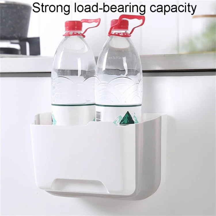 5.5L Multi-purpose Wall-mounted PP+PET Retractable Storage Box for Kitchen Office Car