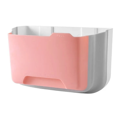 5.5L Multi-purpose Wall-mounted PP+PET Retractable Storage Box for Kitchen Office Car