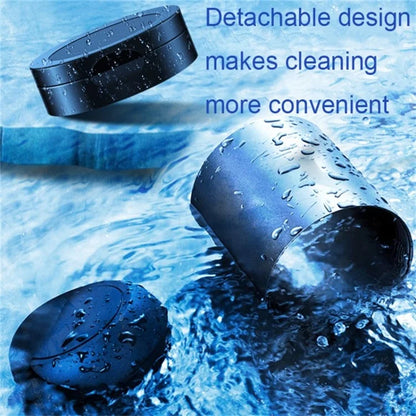 Aluminum Alloy Car Ashtray with LED Light Flame Retardant Good Sealing Ash Storage Holder