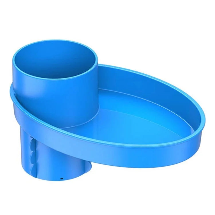 SD-1043 Multi-function Organizer Table Car Cup Holder Expander with Rotating Tray