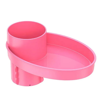 SD-1043 Multi-function Organizer Table Car Cup Holder Expander with Rotating Tray
